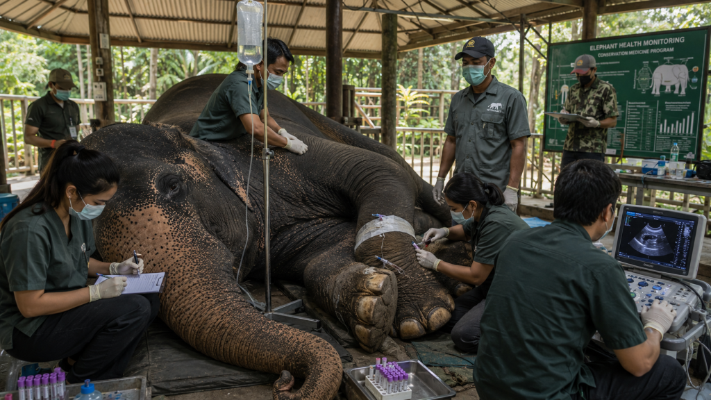 Gajah Jovi Mengabdi 28 Tahun di Riau, Sempat Membaik lalu Wafat Usai 34 Hari Dirawat