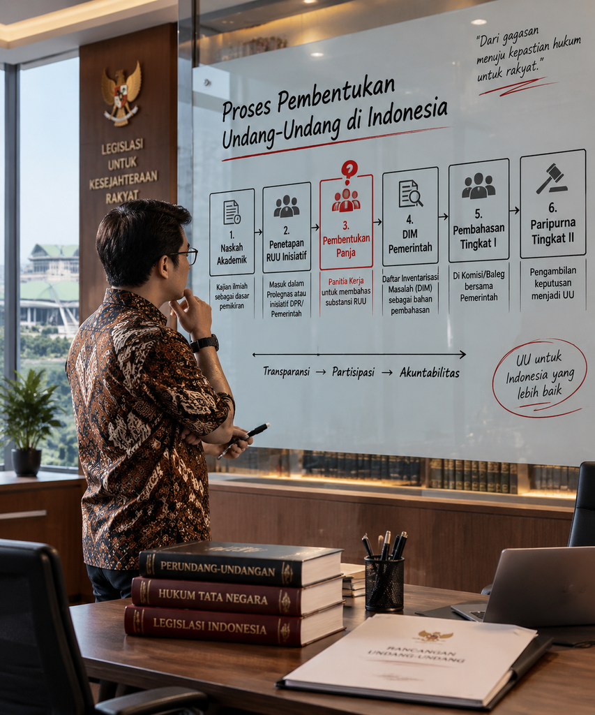 RUU Perlindungan Hewan Setahun Masuk Prolegnas, Ini Progresnya 7 Diagram alur tahapan pembentukan undang-undang di DPR RI menyoroti tertundanya pembentukan Panitia Kerja (Panja).